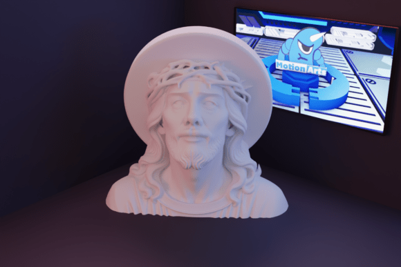 Busto De Jesu: Bridging Sacred Art and Digital Fabrication in the Modern Era