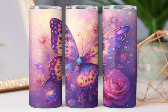 Butterflies 3d Tumbler Design Wrap 20oz: A Guide for Sublimation Creators