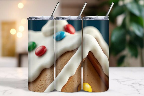 Elevate Holiday Designs with 3D Gingerbread Art