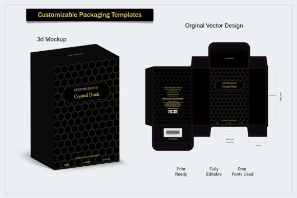 Elevating Brand Perception with Luxury Box Design 3D Mock-ups