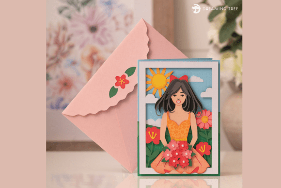 Elevating Handcrafted Connection: The Strategic Value of the Fleurette Greeting Card SVG in Modern Design
