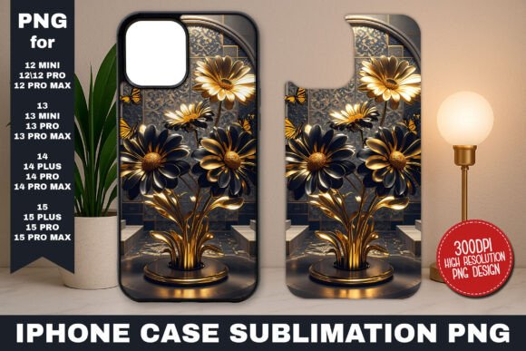 Mastering Gold Floral 3D Butterfly iPhone Sublimation: A Guide to Digital Design and Customization