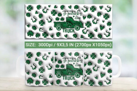 Mastering St Patricks Day 3D Tumbler Design