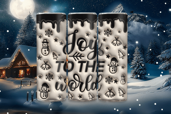Mastering the Joy to the World 3D Tumbler Design: A Complete Guide for Sublimation Creators