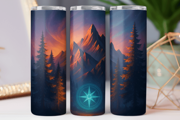 Outdoor Adventure Tumbler Wrap Design 3d: Elevating Your Sublimation Projects