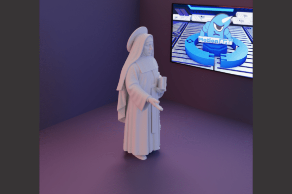 Santa Paulina: A Sacred 3D Design