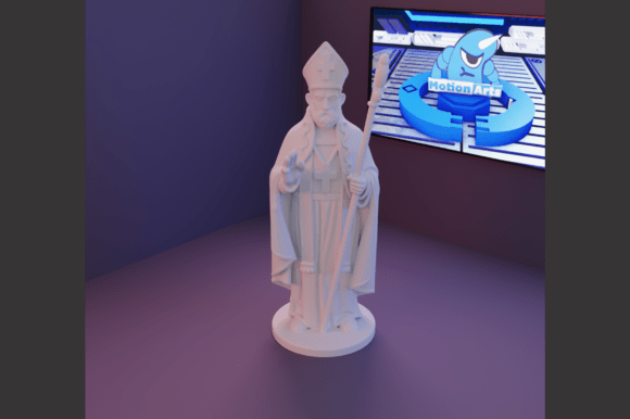 Santo Afonso Maria De Ligório: A Digital 3D Model for Devotion and Design
