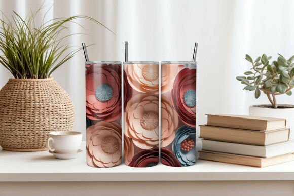 Strategic Application of Floral Tumbler Paper 3d Tumbler Design for Brand Growth