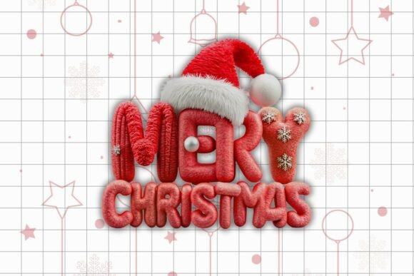 Why This Merry Christmas 3D Text Design PNG Is a Holiday Essential for Creators